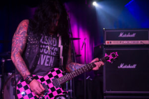 Guitarist Alex Grossi of Quiet Riot live at Kanza Hall in Overland Park, Kansas - December 10, 2016