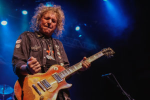 Y&T founding member Dave Meniketti performing live at VooDoo Lounge inside Harrah's North Kansas City Casino & Hotel on May 11, 2017.