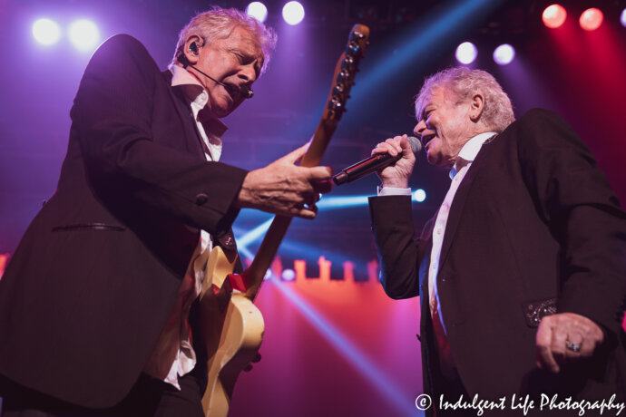Soft rock duo Graham Russell and Russell Hitchcock of Air Supply performing live at Ameristar Casino in Kansas City, MO on September 28, 2019.