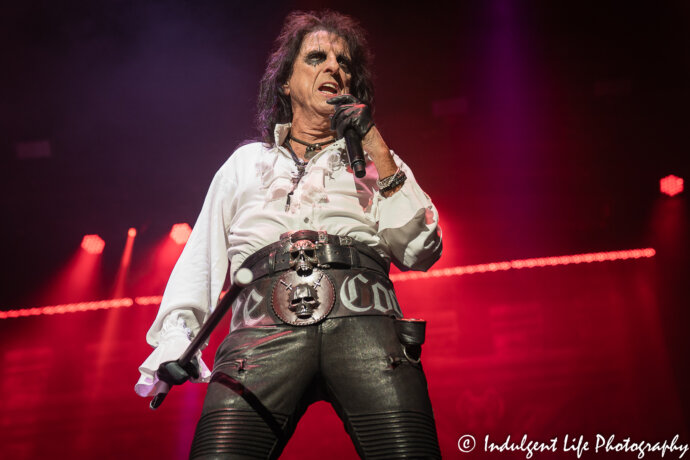 The "Godfather of Shock Rock" on his summer concert tour stop at Starlight Theatre in Kansas City, MO on July 26, 2019.