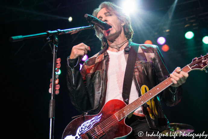 Rick Springfield performing live in concert at Star Pavilion inside of Ameristar Casino in Kansas City, MO on October 27, 2018.