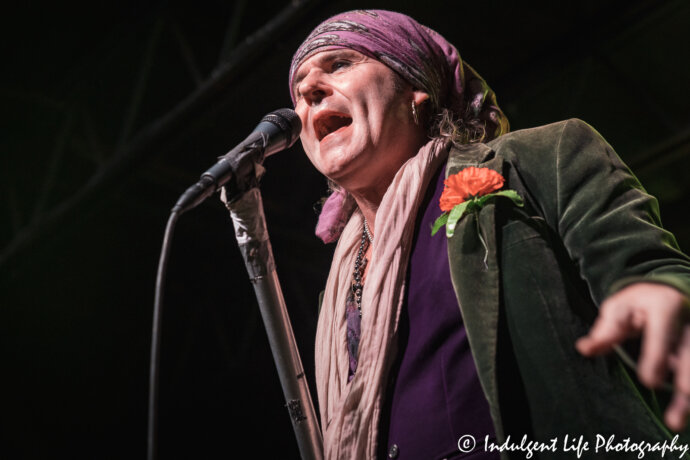 The Quireboys founder and lead singer Spike live in concert at the Aftershock in Merriam, KS on March 8, 2020.