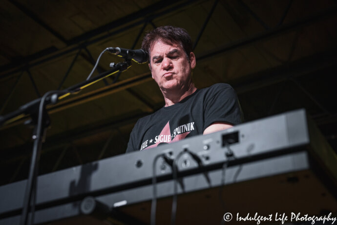 When in Rome founding member and keyboardist Michael Floreale live in concert at the Aftershock in Merriam, KS on January 30, 2020.