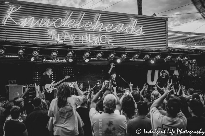 Hard rock supergroup Mr. Big performing live in concert at Knuckleheads Saloon in Kansas City, MO on June 19, 2017.