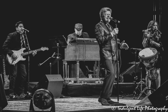 Peter Cetera live in concert at Kauffman Center for the Performing Arts in downtown Kansas City, MO on February 18, 2018.