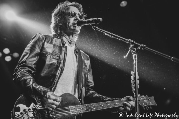 Pop rocker Rick Springfield performing live at Ameristar Casino's Star Pavilion in Kansas City, MO on October 27, 2018.